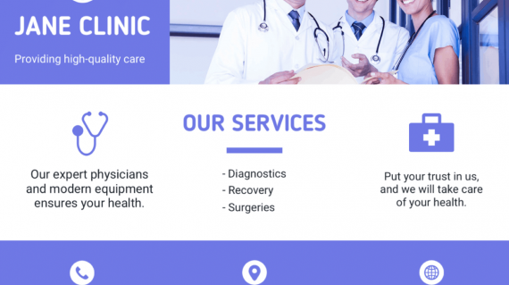 clinic brochure | best brochure in n17 | brochure