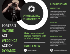 brochure for photographer | professional photographer | n17