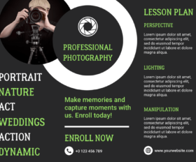 brochure for photographer | professional photographer | n17
