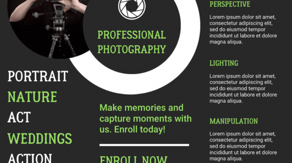 brochure for photographer | professional photographer | n17