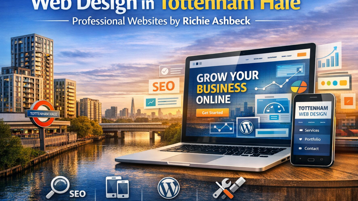 Web Design Services in Tottenham Hale | Richie Ashbeck