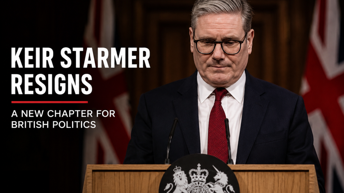 Keir Starmer resigns, new chapter ahead